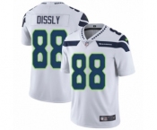 Youth Nike Seattle Seahawks #88 Will Dissly White Vapor Untouchable Limited Player NFL Jersey