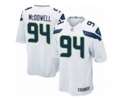 Youth Nike Seattle Seahawks #94 Malik McDowell Game White NFL Jersey
