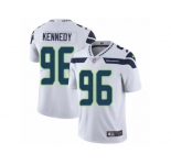 Youth Nike Seattle Seahawks #96 Cortez Kennedy Vapor Untouchable Limited White NFL Jersey