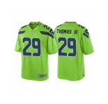 Youth Seattle Seahawks #29 Earl Thomas III Green Color Rush Limited Jersey