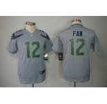 nike youth nfl jerseys seattle seahawks #12 fan grey[nike]