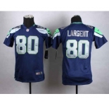 nike youth nfl jerseys seattle seahawks #80 largent blue[nike]