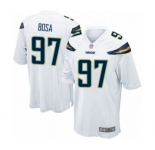 Men's Los Angeles Chargers #97 Joey Bosa Game White Football Jersey