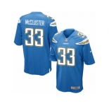 Men's Nike San Diego Chargers #33 Dexter McCluster Game Electric Blue Alternate NFL Jersey