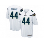 Men's Nike San Diego Chargers #44 Andre Williams Game White NFL Jersey