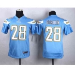 nike nfl jerseys san diego chargers #28 goroon lt.blue[new game]
