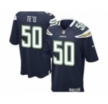nike nfl jerseys san diego chargers #50 manti teo dk.blue[game]
