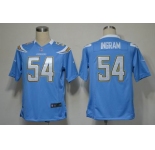 nike nfl jerseys san diego chargers #54 ingram lt.blue[game]