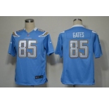 nike nfl jerseys san diego chargers #85 antonio gates lt.blue[game]