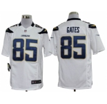 nike nfl jerseys san diego chargers #85 antonio gates white Game Jerseys