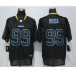 Men Nike San Diego Charger #99 Joey Bosa Lights Out Black Elite Jerseys