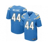 Men's Nike San Diego Chargers #44 Andre Williams Elite Electric Blue Alternate NFL Jersey