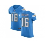 Nike Los Angeles Chargers #16 Tyrell Williams Electric Blue Alternate Men Stitched NFL Vapor Untouchable Elite Jersey