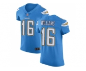Nike Los Angeles Chargers #16 Tyrell Williams Electric Blue Alternate Men Stitched NFL Vapor Untouchable Elite Jersey