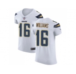Nike Los Angeles Chargers #16 Tyrell Williams White Men Stitched NFL Vapor Untouchable Elite Jersey