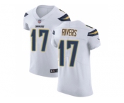 Nike Los Angeles Chargers #17 Philip Rivers White Men Stitched NFL Vapor Untouchable Elite Jersey