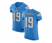 Nike Los Angeles Chargers #19 Lance Alworth Electric Blue Alternate Men Stitched NFL Vapor Untouchable Elite Jersey