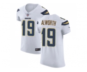 Nike Los Angeles Chargers #19 Lance Alworth White Men Stitched NFL Vapor Untouchable Elite Jersey