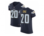 Nike Los Angeles Chargers #20 Desmond King Navy Blue Team Color Men Stitched NFL Vapor Untouchable Elite Jersey