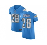 Nike Los Angeles Chargers #28 Melvin Gordon Electric Blue Alternate Men Stitched NFL Vapor Untouchable Elite Jersey