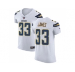 Nike Los Angeles Chargers #33 Derwin James White Men Stitched NFL Vapor Untouchable Elite Jersey