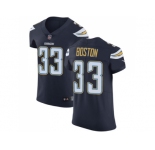 Nike Los Angeles Chargers #33 Tre Boston Navy Blue Team Color Men Stitched NFL Vapor Untouchable Elite Jersey