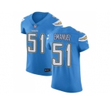 Nike Los Angeles Chargers #51 Kyle Emanuel Electric Blue Alternate Men Stitched NFL Vapor Untouchable Elite Jersey