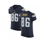 Nike Los Angeles Chargers #86 Hunter Henry Navy Blue Team Color Men Stitched NFL Vapor Untouchable Elite Jersey
