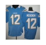 nike nfl jerseys san diego chargers #12 robert meachem lt.blue[Elite]