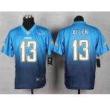nike nfl jerseys san diego chargers #13 allen blue[Elite drift fashion][second version]
