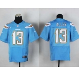 nike nfl jerseys san diego chargers #13 allen lt.blue[new Elite]