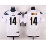 nike nfl jerseys san diego chargers #14 fouts white[new Elite]