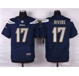 nike nfl jerseys san diego chargers #17 rivers blue[new Elite]