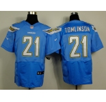 nike nfl jerseys san diego chargers #21 tomlinson lt.blue[new Elite]