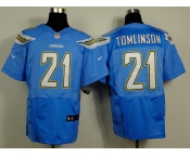 nike nfl jerseys san diego chargers #21 tomlinson lt.blue[new Elite]