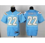nike nfl jerseys san diego chargers #22 verrett lt.blue[new Elite]