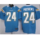 nike nfl jerseys san diego chargers #24 mathews lt.blue[Elite]