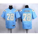 nike nfl jerseys san diego chargers #28 goroon lt.blue[new Elite]