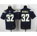 nike nfl jerseys san diego chargers #32 weddle dk.blue[new Elite]