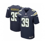 nike nfl jerseys san diego chargers #39 woodhead dk.blue[Elite]