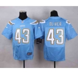 nike nfl jerseys san diego chargers #43 oliver lt.blue[Elite][oliver]