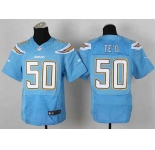 nike nfl jerseys san diego chargers #50 manti teo lt.blue[new Elite]