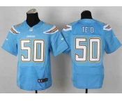 nike nfl jerseys san diego chargers #50 manti teo lt.blue[new Elite]