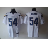 nike nfl jerseys san diego chargers #54 ingram white[Elite]