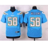 nike nfl jerseys san diego chargers #58 williams lt.blue[new Elite]