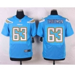 nike nfl jerseys san diego chargers #63 troutman lt.blue[new Elite]