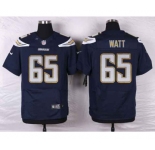 nike nfl jerseys san diego chargers #65 watt blue[new Elite]