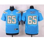 nike nfl jerseys san diego chargers #65 watt lt.blue[new Elite]