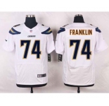 nike nfl jerseys san diego chargers #74 franklin white[new Elite]