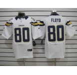 nike nfl jerseys san diego chargers #80 floyd white[Elite]